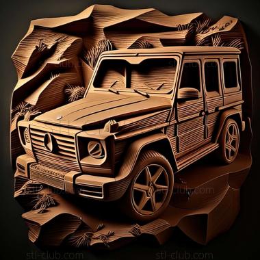 3D мадэль Mercedes Benz G4 (STL)